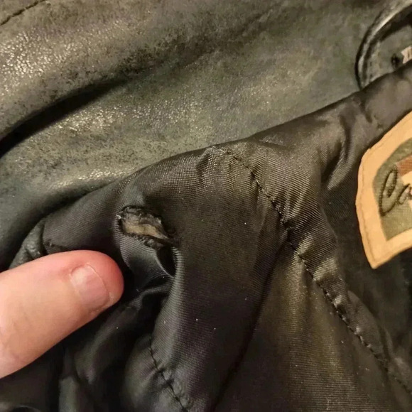 CASABLANCA butterly Fall Winter leather jacket (#886)(C) - Picture 13 of 14